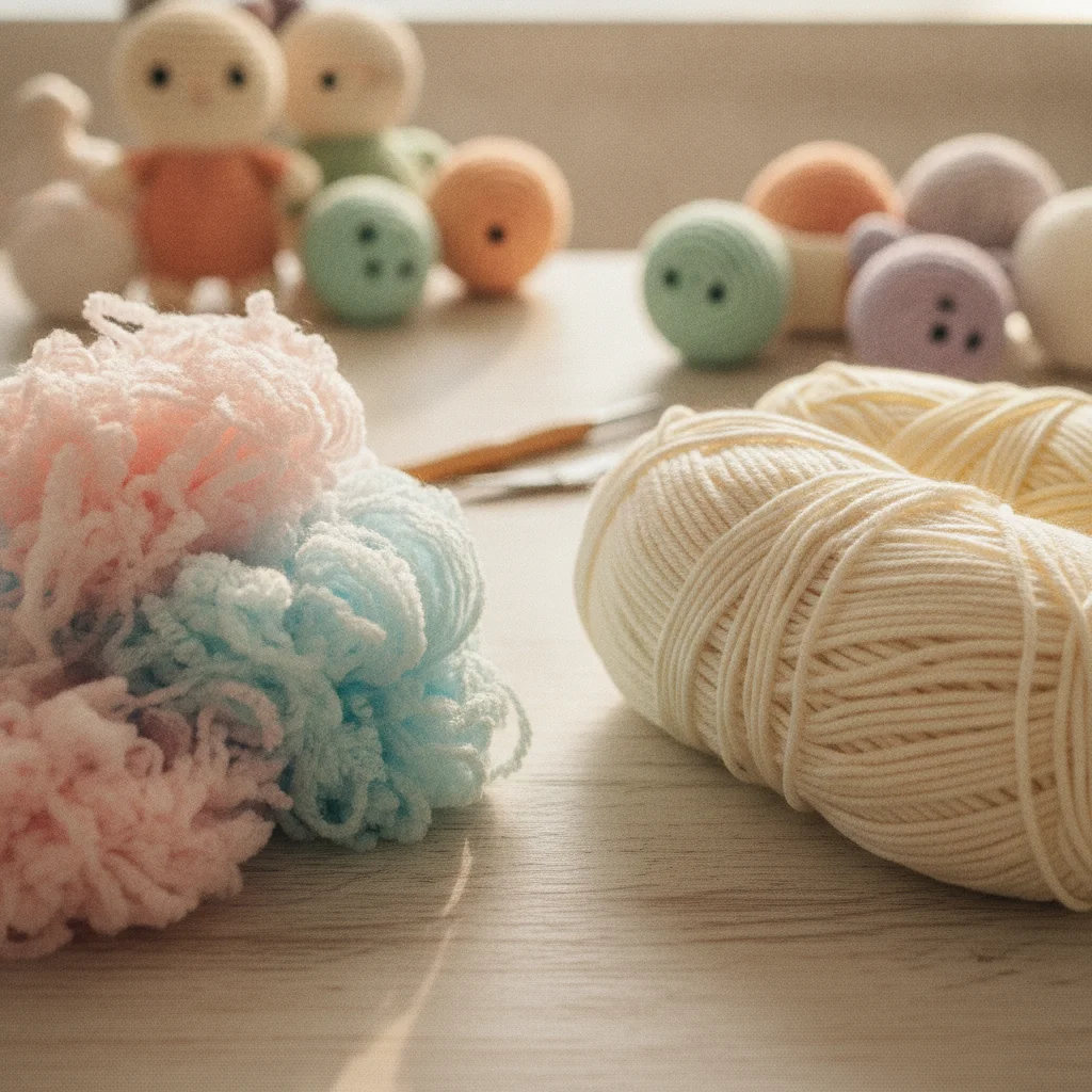 Amigurumi İplik Seçimi: Akrilik mi Pamuk mu?
