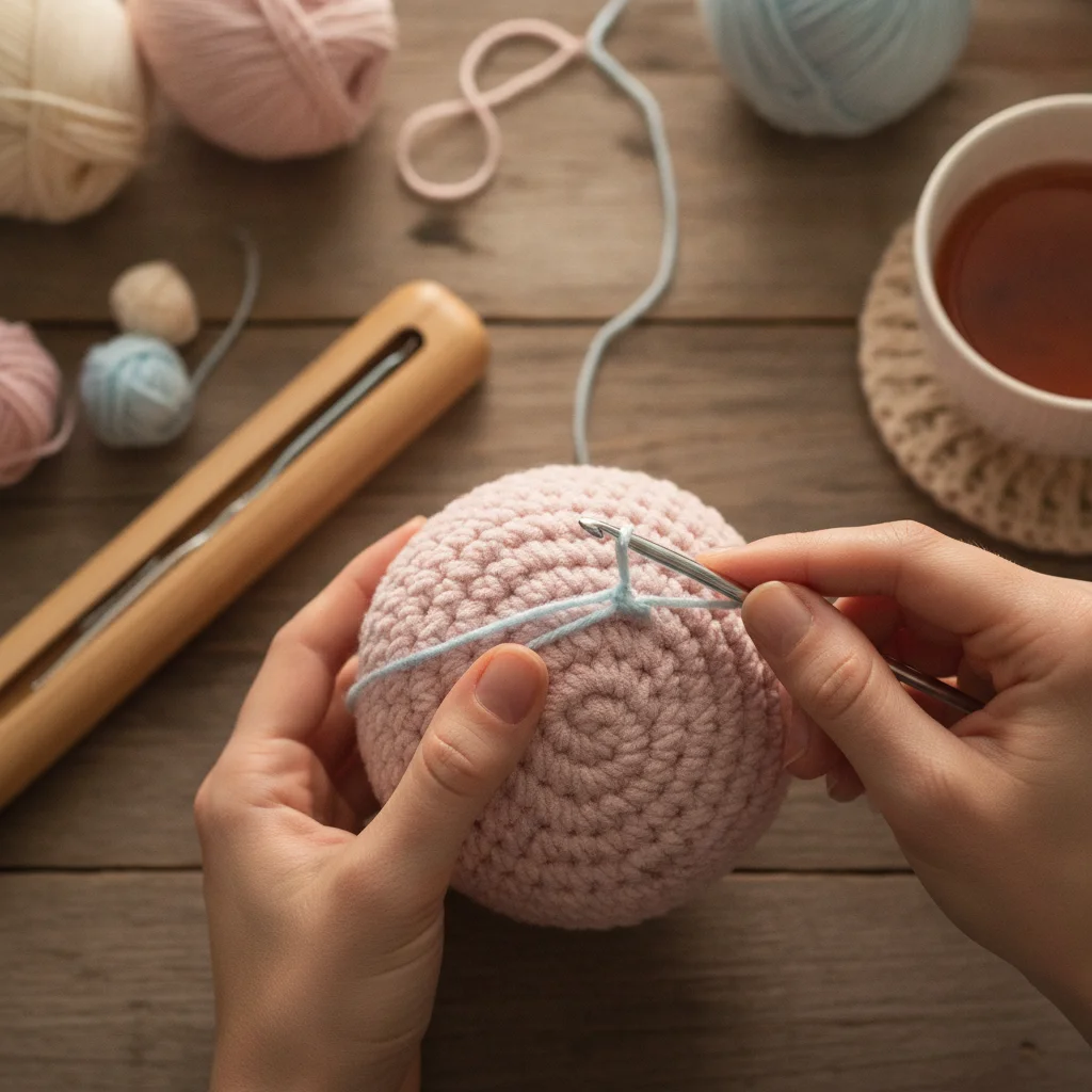 Amigurumi blog iç görsel: Amigurumi Bebeklerinize Hayat Veren Saçlar: Adım Adım Saç Yapımı Rehberi