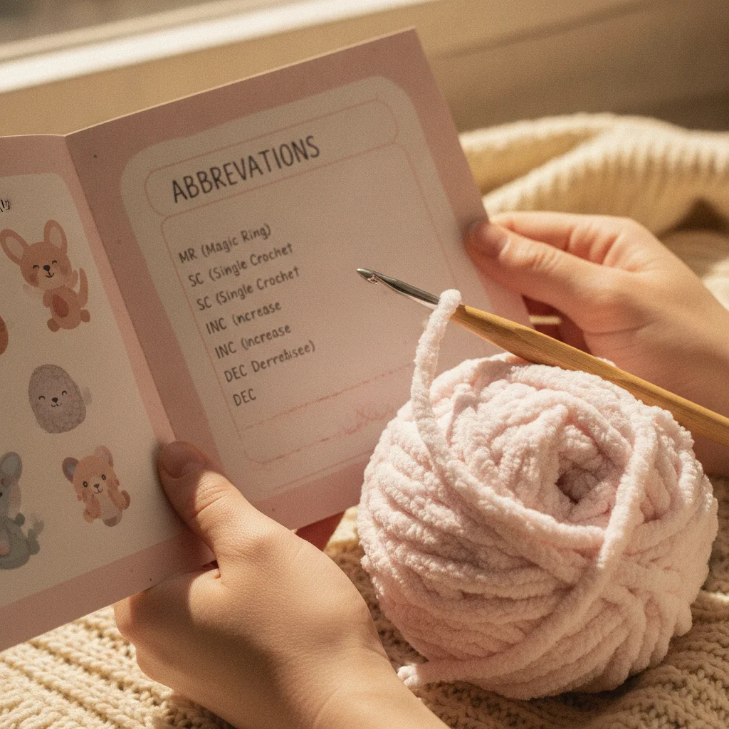 Amigurumi blog iç görsel: Amigurumi Desenlerini Okumak Gözünüzü Korkutmasın: Başlangıç Rehberi