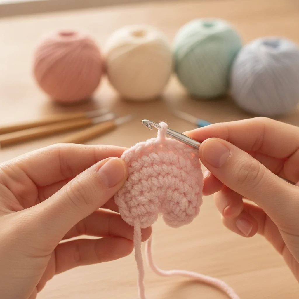Amigurumi blog iç görsel: Amigurumi İçin Doğru Tığ Seçimi Rehberi: Kusursuz İlmekler İçin İpuçları
