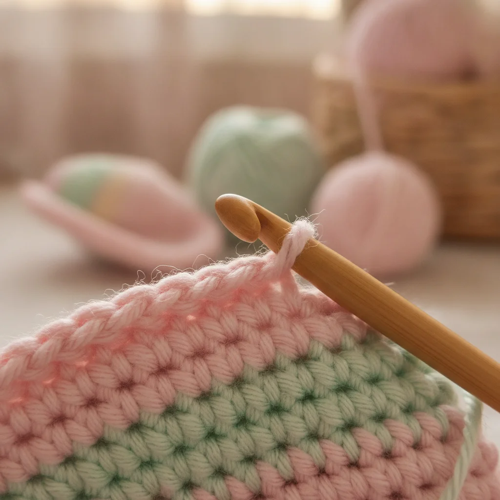 Amigurumi blog iç görsel: Amigurumide Kusursuz Renk Geçişleri: Basamak İzini Yok Etme Rehberi