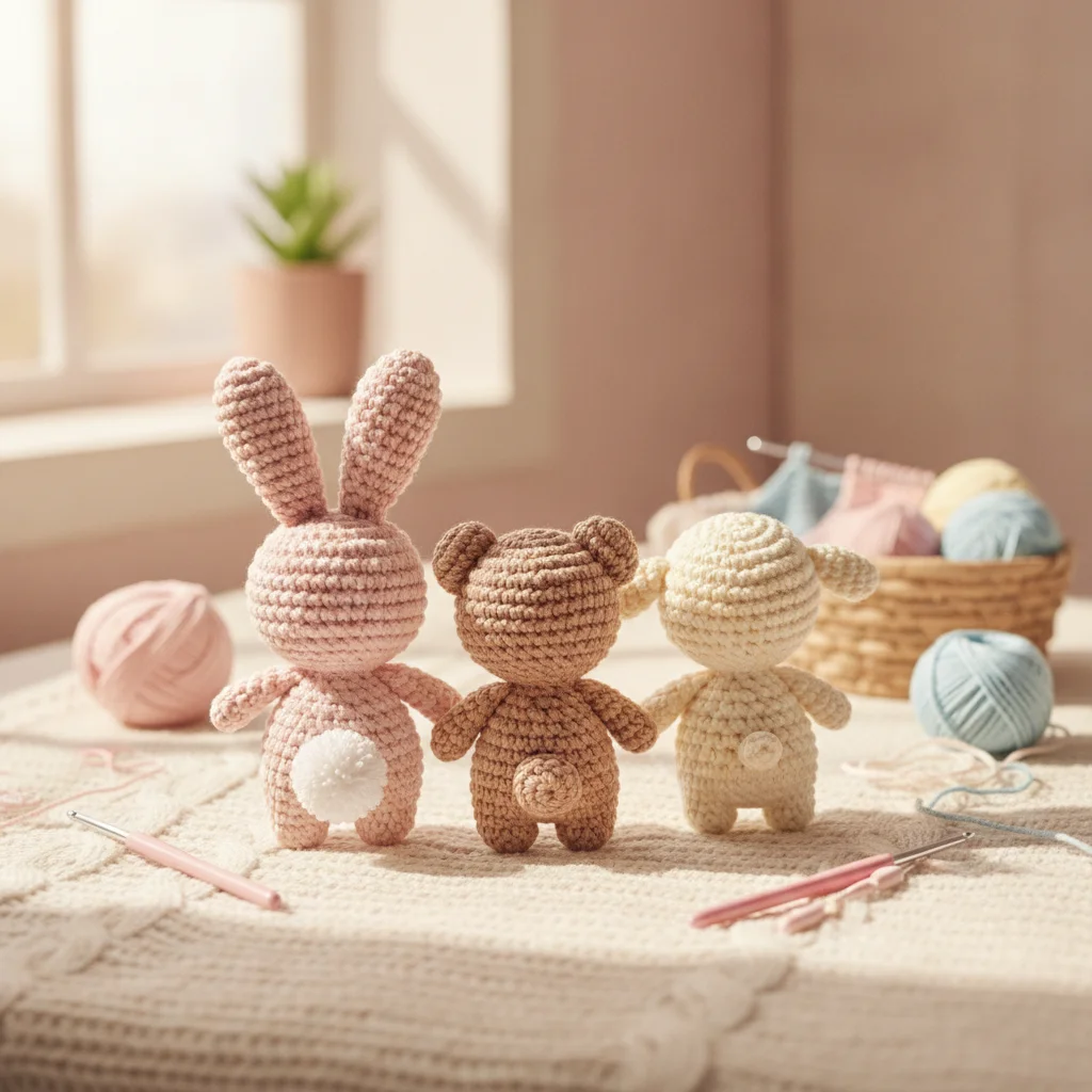 Amigurumi Oyunlaştırılmış Detaylar: Kuyruk Şekillendirme ve Düzgün Dikim Rehberi