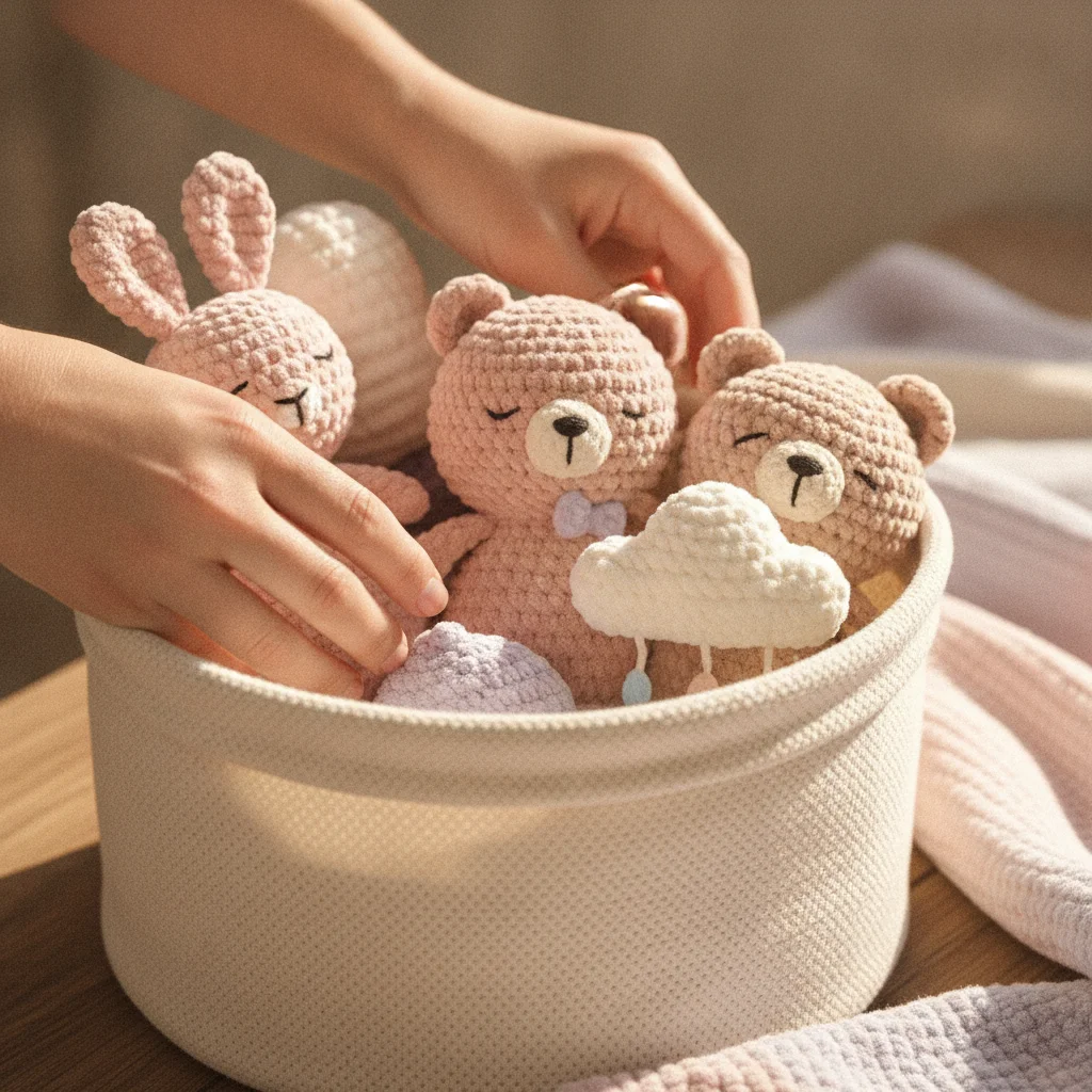Amigurumi blog iç görsel: Amigurumi Oyuncaklarınızı Uzun Ömürlü Saklamanın Sırları