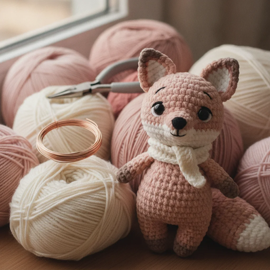 Amigurumiye Tel İskelet Nasıl Eklenir? Adım Adım Şekillendirme Rehberi