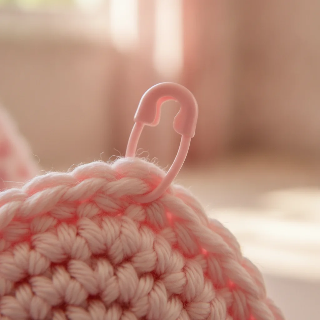 Amigurumi blog iç görsel: Amigurumi Örerken Tur İşaretleyici Seçimi ve Doğru Kullanımı