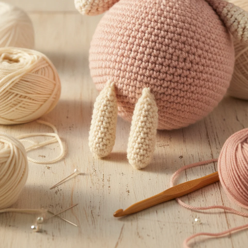 Amigurumide Bacakları Gövdeye Eklemenin Yolları