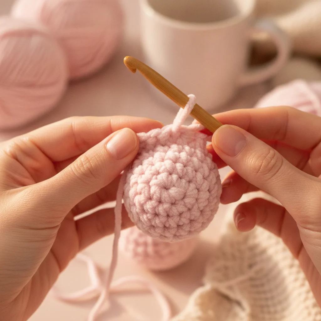 Amigurumi blog iç görsel: Amigurumi'de Gevşek ve Gergin İlmekleri Önleme İpuçları