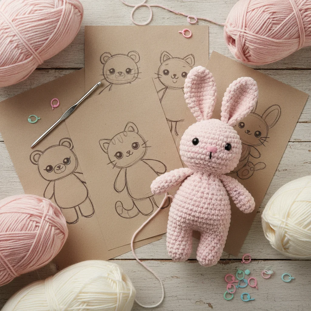 Hayalden İlmeğe: Kendi Amigurumi Karakterinizi Tasarlama Rehberi