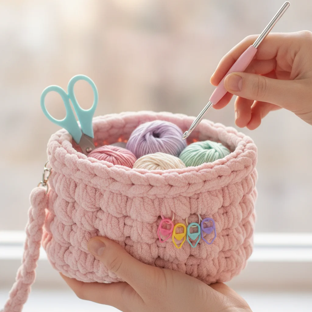 Amigurumi blog iç görsel: Seyahatte Örgü: Taşınabilir Amigurumi Projeleri ve İpuçları